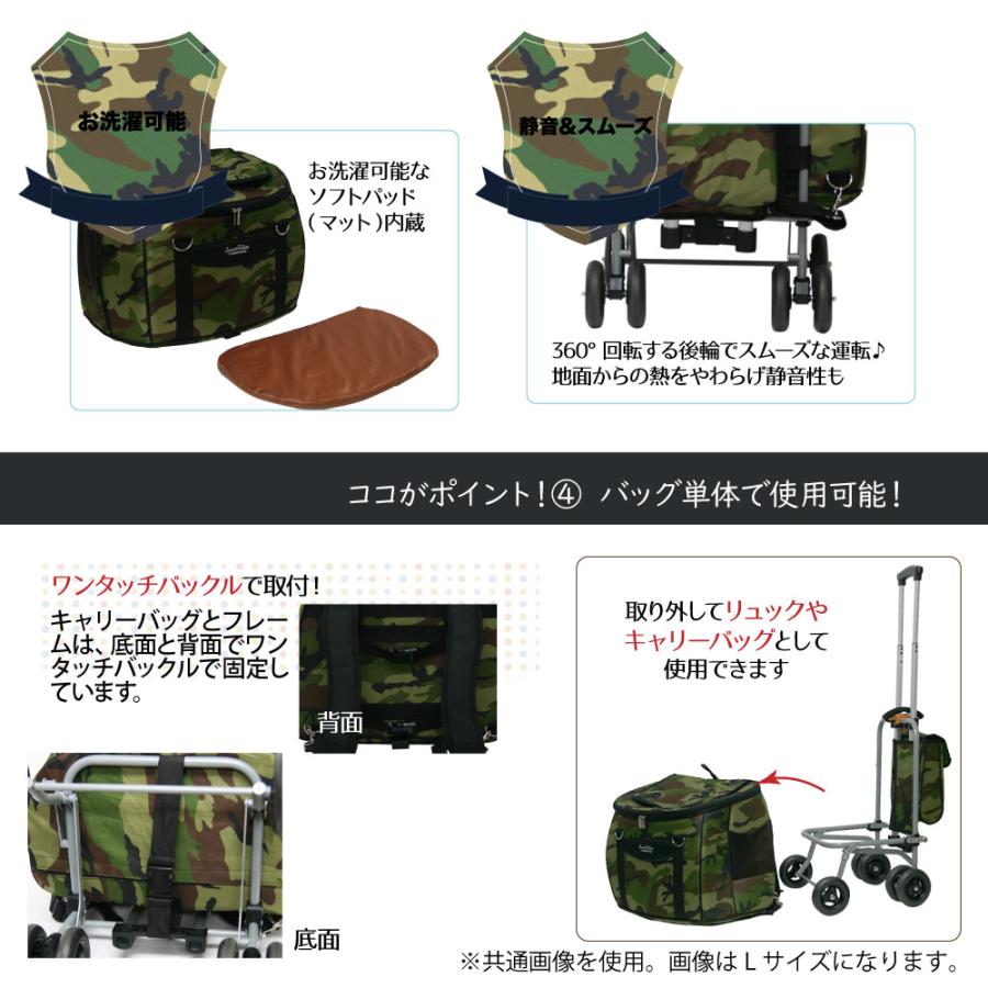 ペットカート　スイートハート リュック　L 【迷彩ウッドランド】 ファンタジーワールド スイートハート リュックタイプ ペットカート