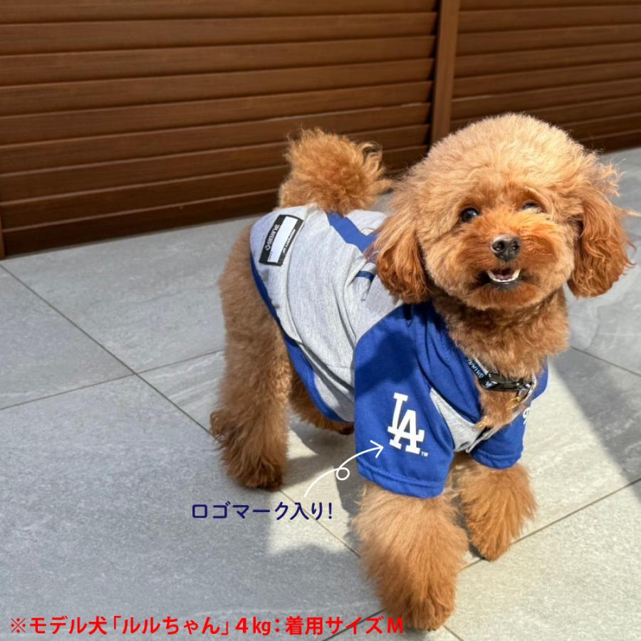 MLB公認 ロサンゼルス ドジャース 大谷翔平選手モデル パーカー S 犬服