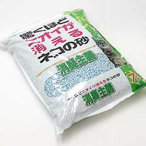 猫砂 驚くほどニオイが消えるネコの砂 消臭主義 7L 5袋セット（Yahoo!・コジコジ）