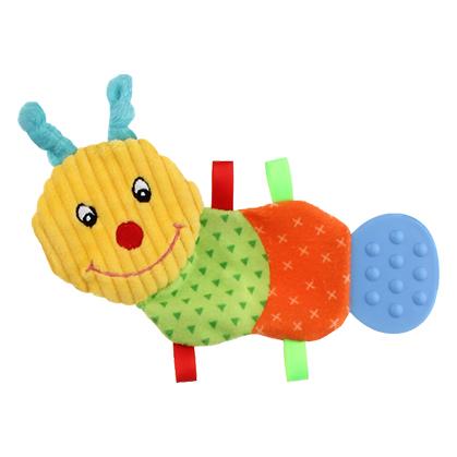 PLATZ キャタピーベイビー ティーザー 犬 おもちゃ ぬいぐるみ いもむし 綿なし 噛む パピー ファーストトイ | ブランド登録なし