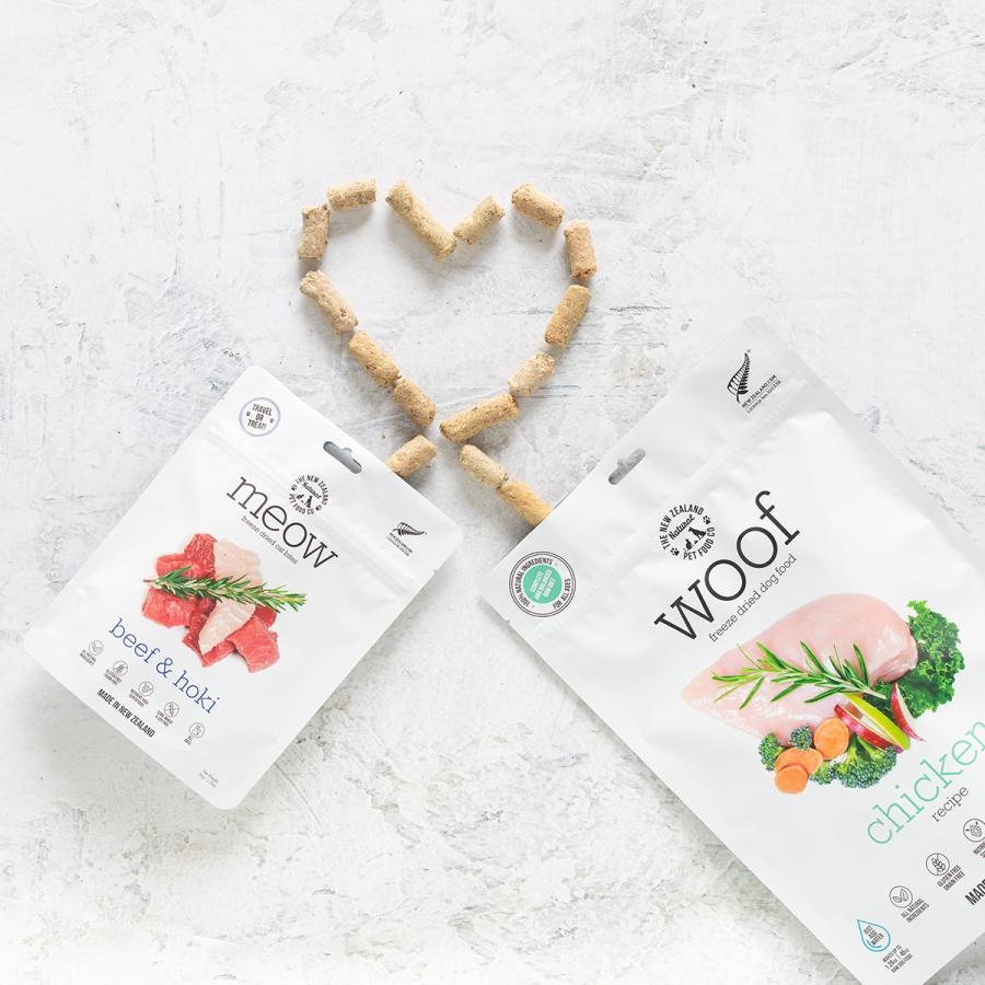 WOOF（ワフ） フリーズドライ ドッグフード ビーフ 1kg【送料無料】 犬