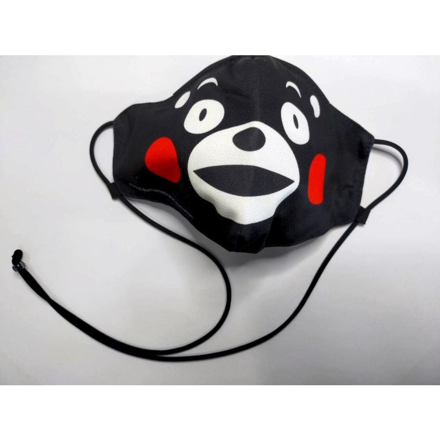 首掛け型ndeeマスク くまモンver 大好きなくまモンでマスクを作りました 家族でペアルック お子様は落とさないし なくさない Kumamon Mask エンジェルプリント 通販 Yahoo ショッピング