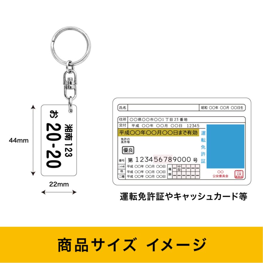 ナンバープレートキーホルダー　お得な【3個セット】1500円 |  | 03