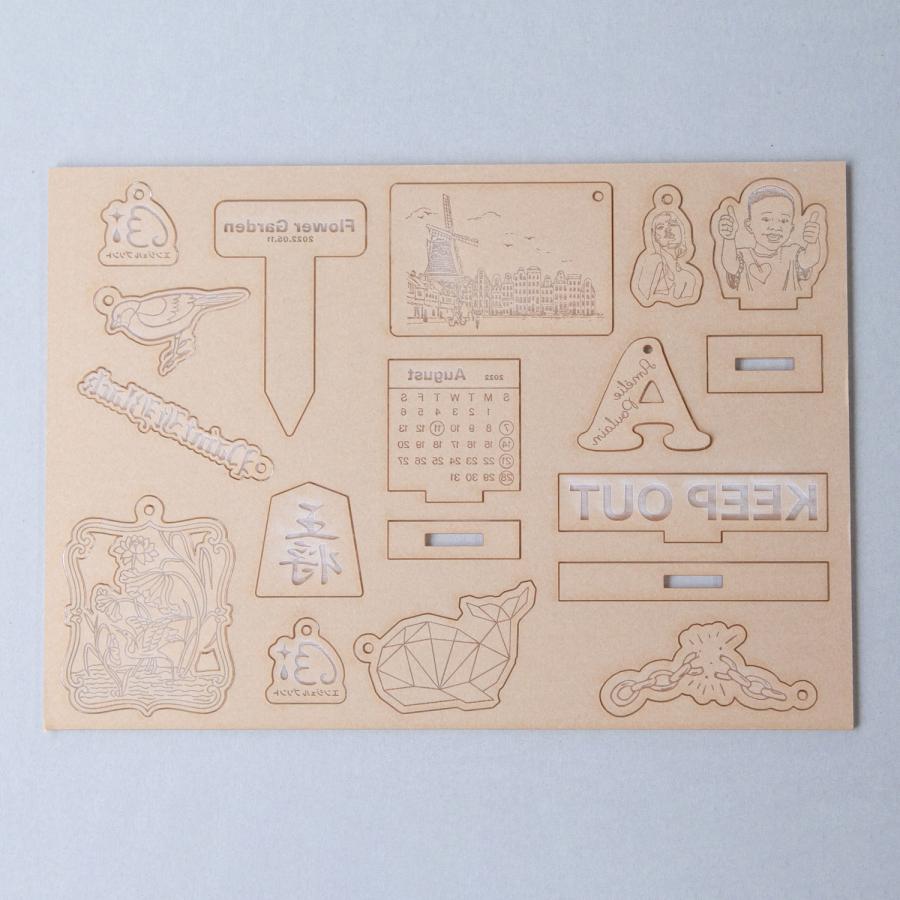 アクリル彫刻カット 詰め放題【A５サイズ】　adobe illustratorのデータで入稿 |  | 05