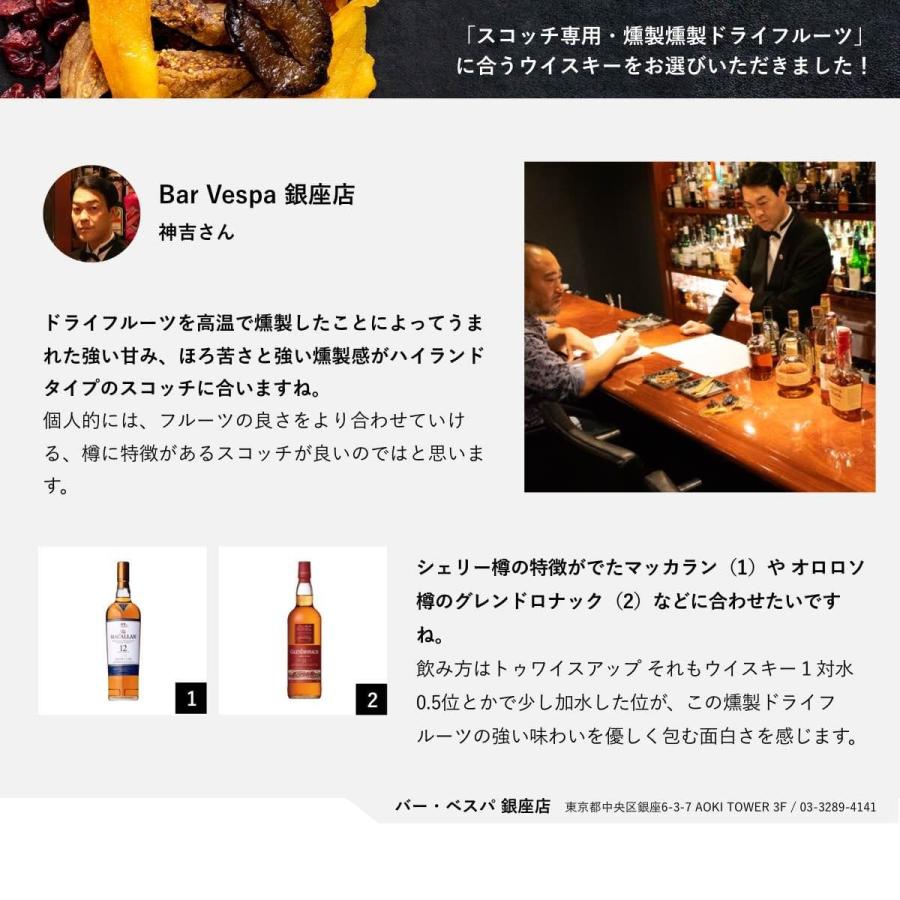 ミックスナッツ ウイスキー専用 高級 燻製 ナッツ ドライフルーツ