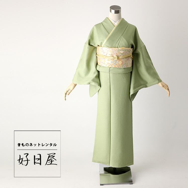 色無地 レンタル フルセット 正絹 着物 一つ紋 身長153 168cm Im 009 Im 009 着物ネットレンタル好日屋 通販 Yahoo ショッピング