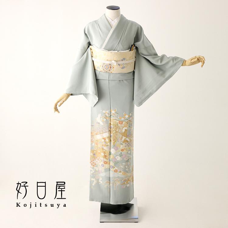 色留袖 レンタル フルセット 正絹 着物 結婚式 身長153 168cm 三つ紋 It 065 It 065 着物ネットレンタル好日屋 通販 Yahoo ショッピング