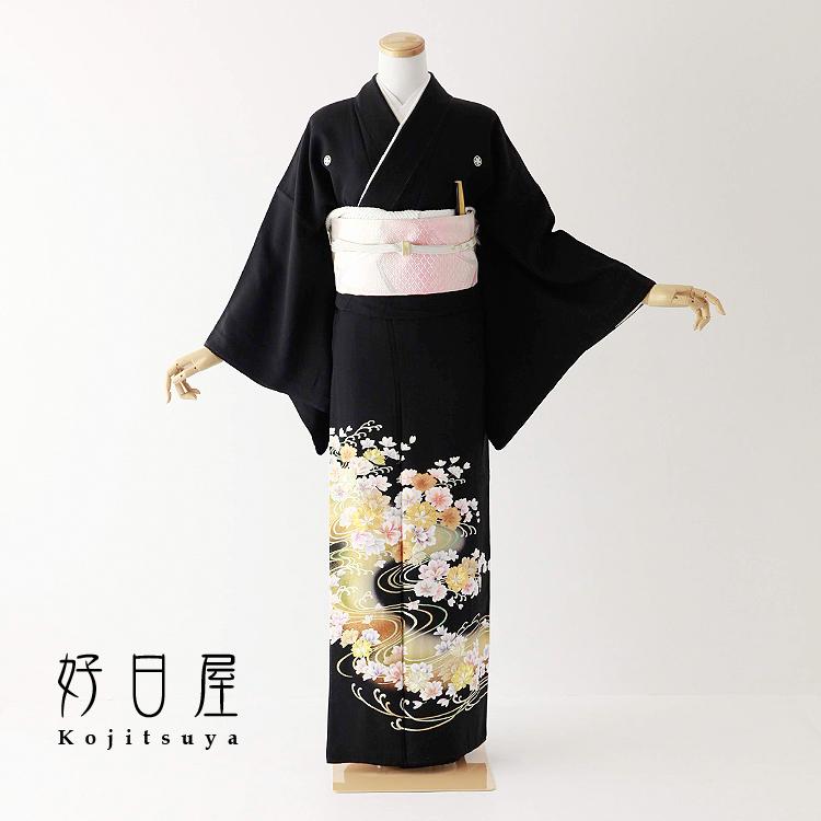 留袖 レンタル フルセット 正絹 着物 レンタル 結婚式 黒留袖 身長154 169cm 五つ紋 T 058 T 058 着物ネットレンタル好日屋 通販 Yahoo ショッピング