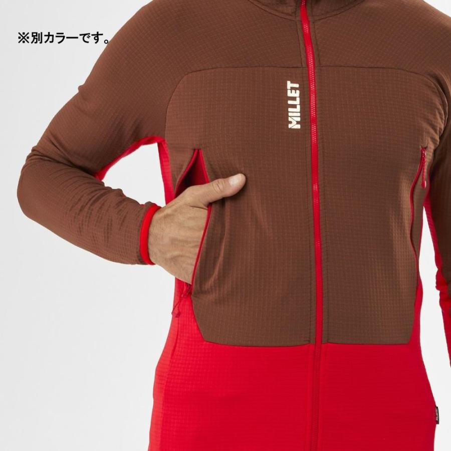 【最大P5%！4/21迄】MILLET ミレー フュージョングリッド フーディ MIV9024 N0247の画像