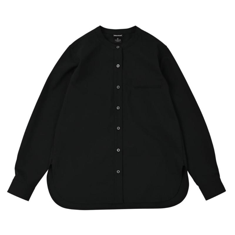 【未使用タグ付き】マーモット　marmot ヤマシャツ　スタンドカラー　長袖 Marmot 【クリアランス】 マーモット バンドカラーロング