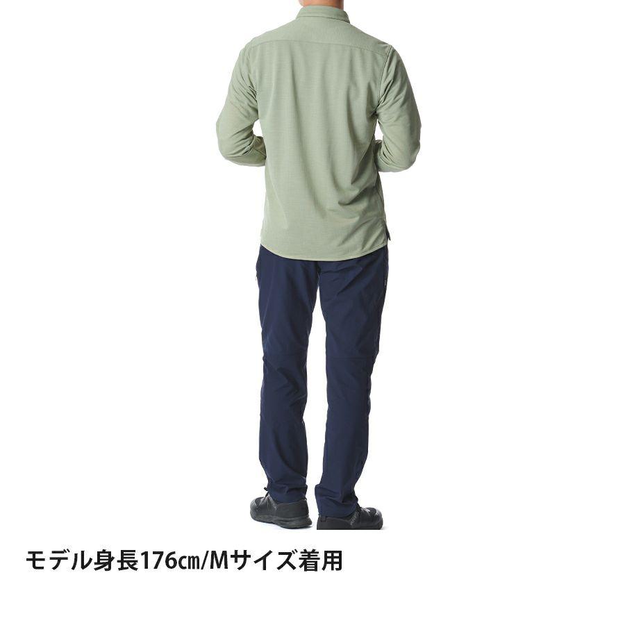finetrack ファイントラック ラミースピンニットシャツ［メンズ］/ FMM1601 LEAFの画像