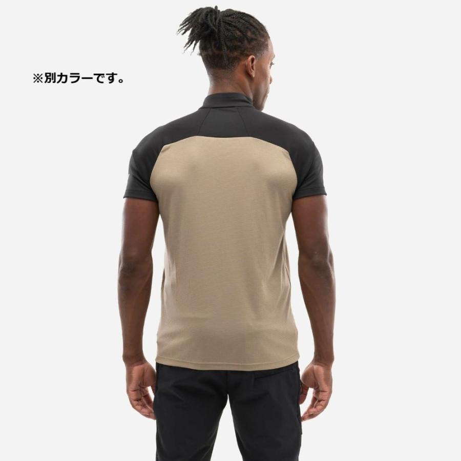 【アウトレット】MILLET ミレー / カメット ジップTシャツ ショートスリーブ [メンズ] / MIV10455_N4238の画像