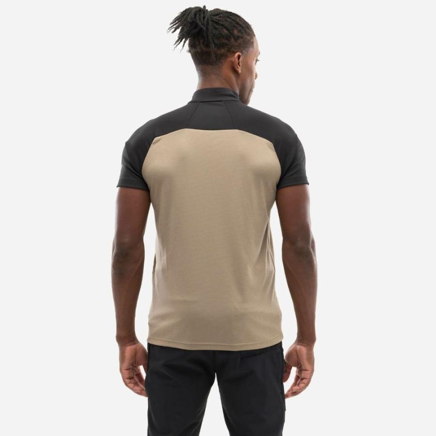 【アウトレット】MILLET ミレー / カメット ジップTシャツ ショートスリーブ [メンズ] / MIV10455_N9934の画像