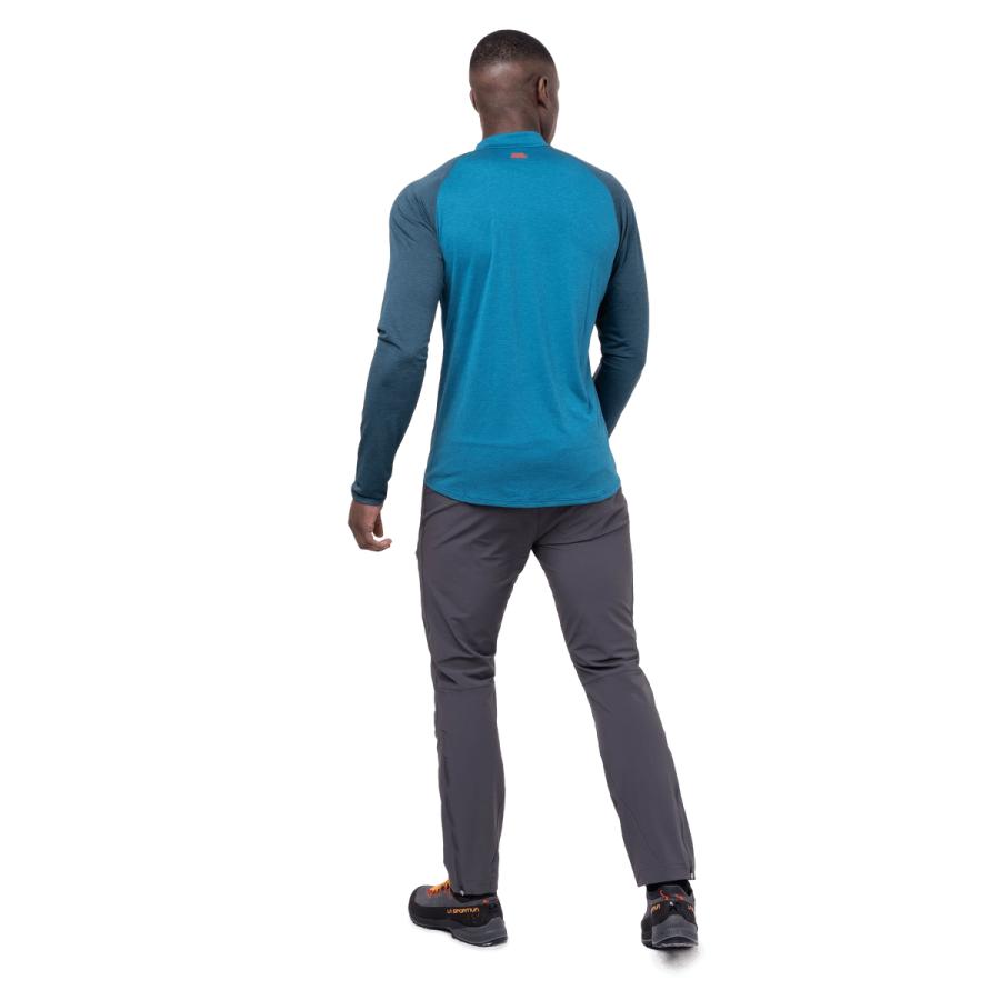 【最大P5%！4/21迄】MOUNTAIN EQUIPMENT マウンテンイクィップメント ナバ ロングスリーブ ジップT[メンズ]/ ME5SMLS018 C206の画像