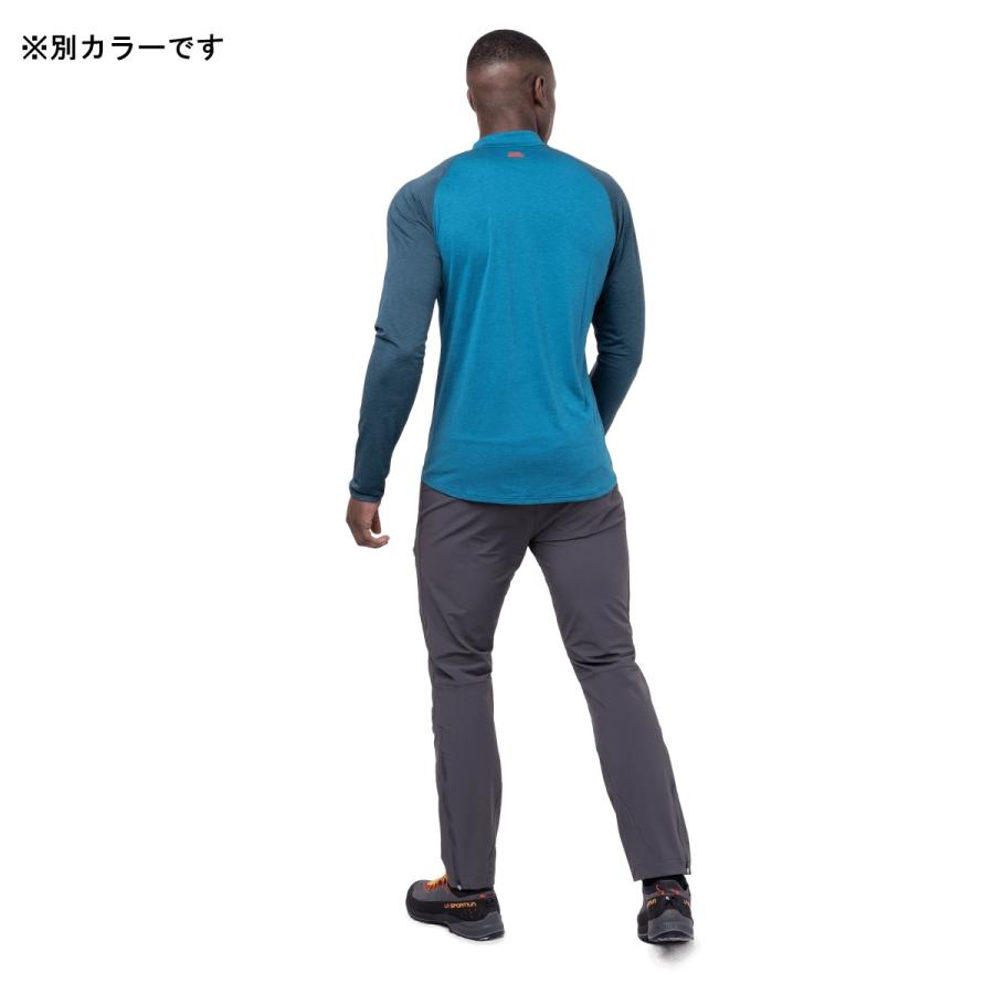 【最大P5%！4/21迄】MOUNTAIN EQUIPMENT マウンテンイクィップメント ナバ ロングスリーブ ジップT[メンズ]/ ME5SMLS018 C207の画像