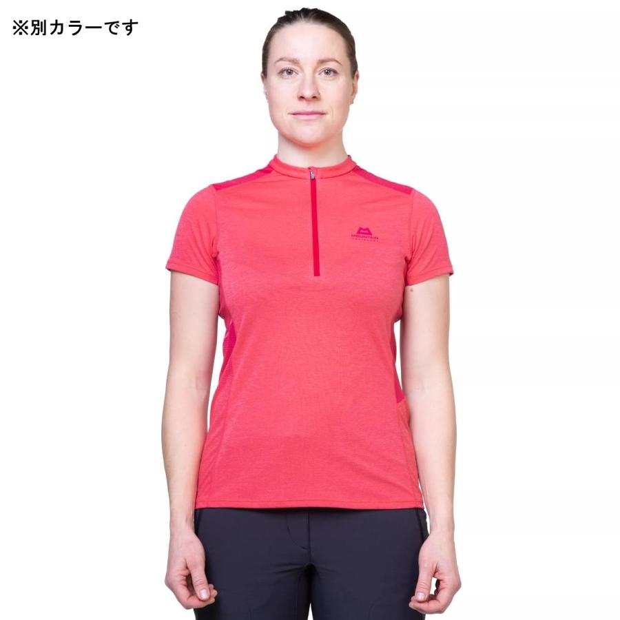 【最大P5%！4/21迄】MOUNTAIN EQUIPMENT マウンテンイクィップメント ナバ ショートスリーブ ジップT[ウィメンズ]/ ME5SWST011 C196の画像
