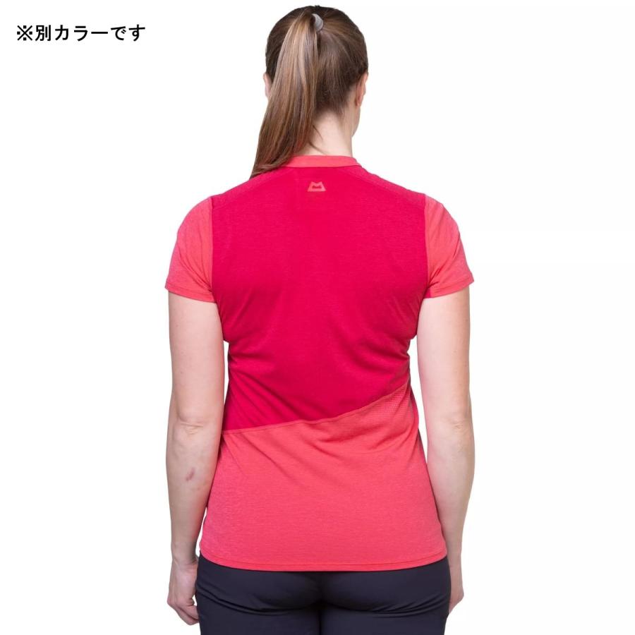【最大P5%！4/21迄】MOUNTAIN EQUIPMENT マウンテンイクィップメント ナバ ショートスリーブ ジップT[ウィメンズ]/ ME5SWST011 C196の画像