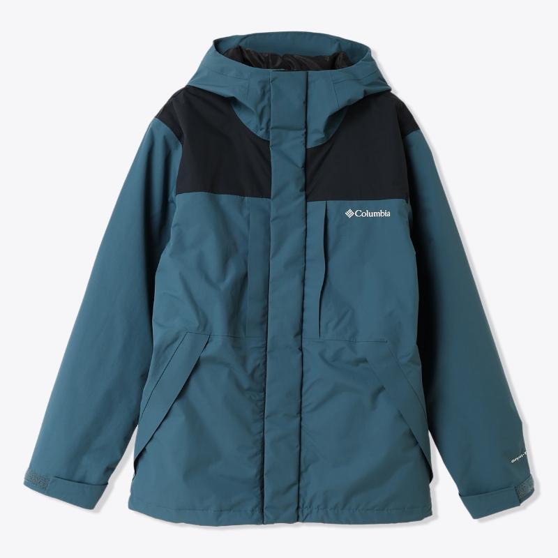 [未使用] コロンビア ウッドロードジャケット 2025秋冬 ナイロンジャケット L Everblue XE0082 メンズ COLUMBIA アウトドア 登山 防水 Columbia（コロンビア） NEW! ウッドロードジャケット［メンズ