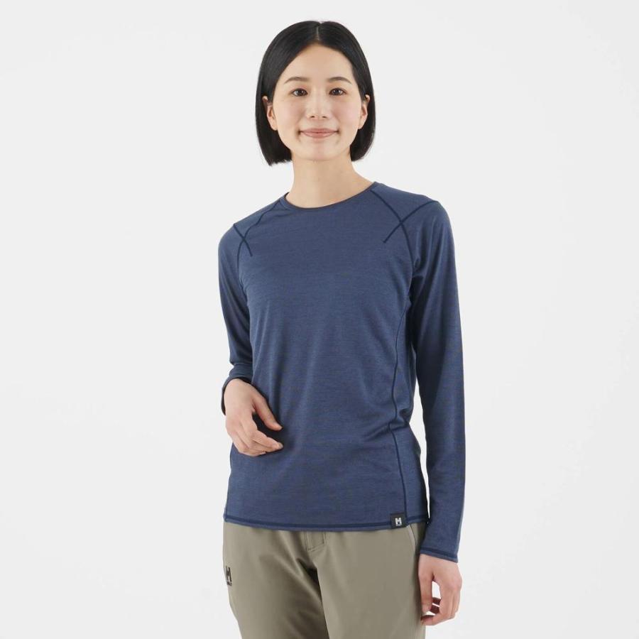 【クリアランス】【アウトレット】 MILLET ミレー / [ウィメンズ]ウビック ウール デュアル クルー / MIV02143_N7317の画像