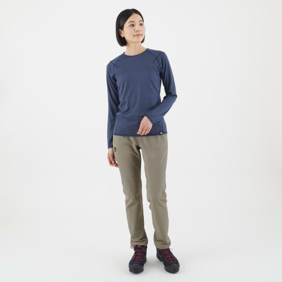 【クリアランス】【アウトレット】 MILLET ミレー / [ウィメンズ]ウビック ウール デュアル クルー / MIV02143_N7317の画像