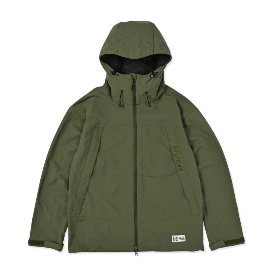 Marmot フード付きジャケット カーキ Marmot（マーモット） 【最大P5%！6/14迄】NEW! ギルドジャケット