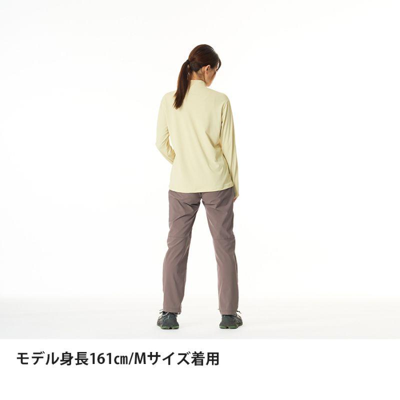 NEW! finetrack ファイントラック ドラウトシェードジップネック［レディース］ / FMW1903-MSGYの画像