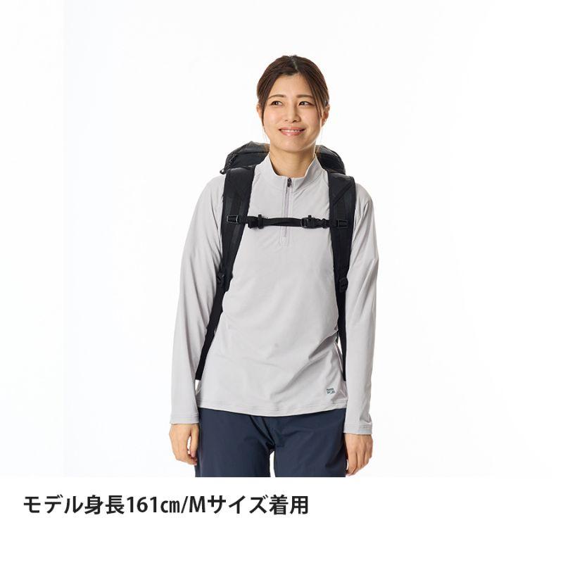NEW! finetrack ファイントラック ドラウトシェードジップネック［レディース］ / FMW1903-MSGYの画像