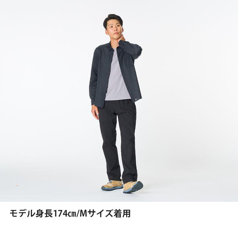NEW! finetrack ファイントラック ラミースピンニットシャツ［メンズ］ / FMM1601-DKIDの画像