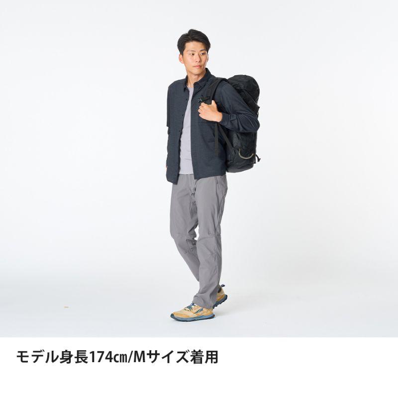 NEW! finetrack ファイントラック ラミースピンニットシャツ［メンズ］ / FMM1601-DKIDの画像