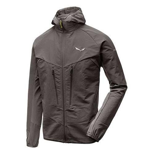 SALEWA サレワ AGNER DURASTRETCH ENGINEERED CORDURA SOFTSHELL MENS JACKET グレー / 26932_730｜kojitusanso