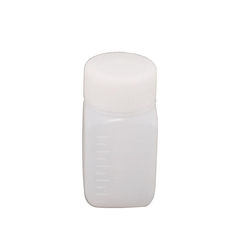 広口ポリ角ボトル 100ml 8