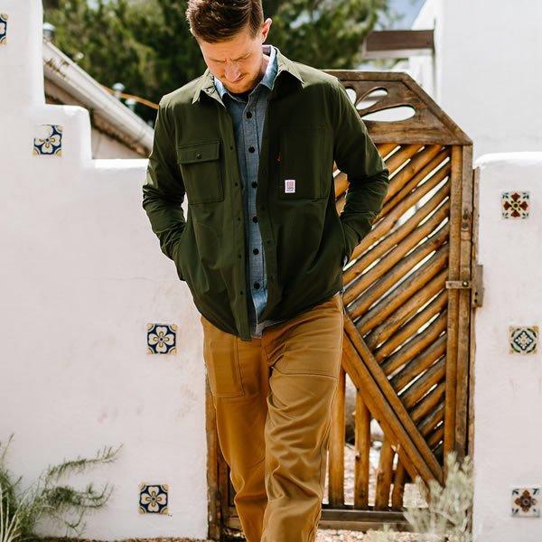 アウトレット】TOPO DESIGNS トポデザイン BREAKER SHIRT JACKET MEN