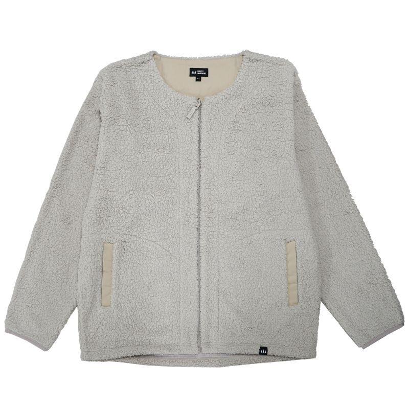 【最大P3倍!11/3迄】【クリアランス】FOREST WARDROBE マッフルド ジップ フリース ユニセックス / MUFFLED ZIP FLEECE FU1800502 GREIG|kojitusanso|02