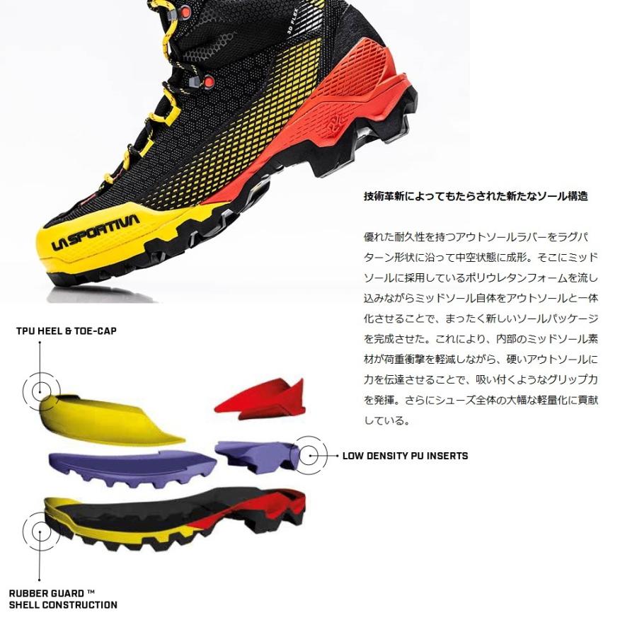 LA SPORTIVA ラ・スポルティバ エクイリビウム ST GTX（R） / AEQUILIBRIUM ST GTX（R） 31A ブラック x イエローの画像