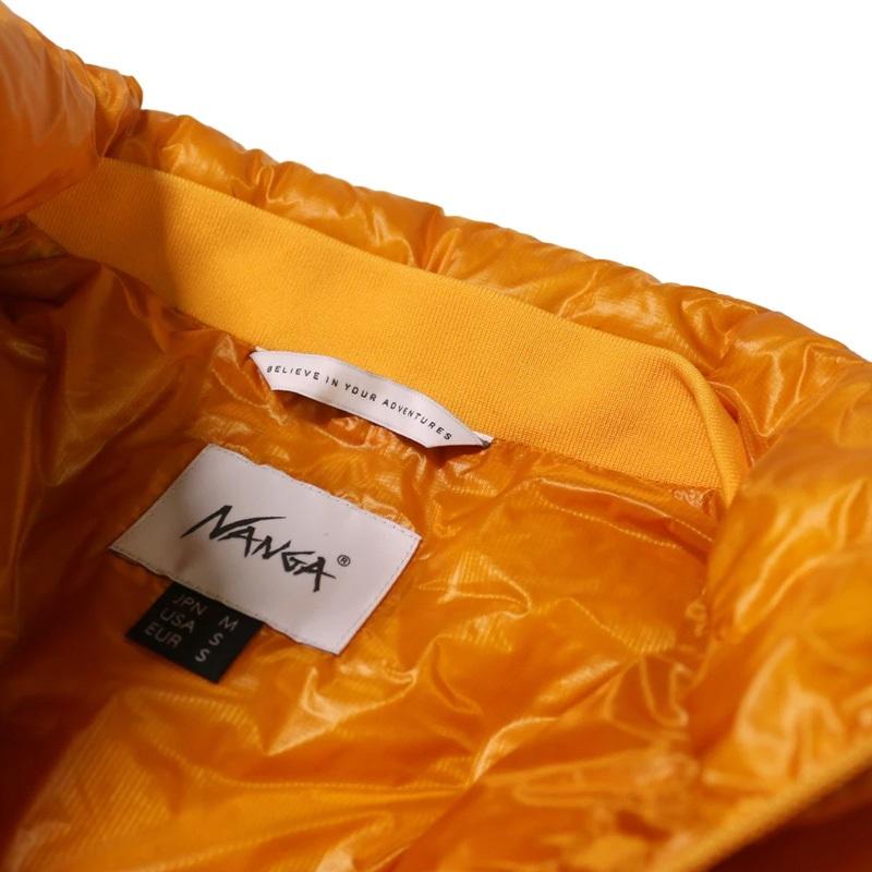 【最大P10%！4/22迄】NANGA ナンガ MOUNTAIN LODGE DOWN JACKET / マウンテンロッジダウンジャケット メンズ N1LG YELの画像