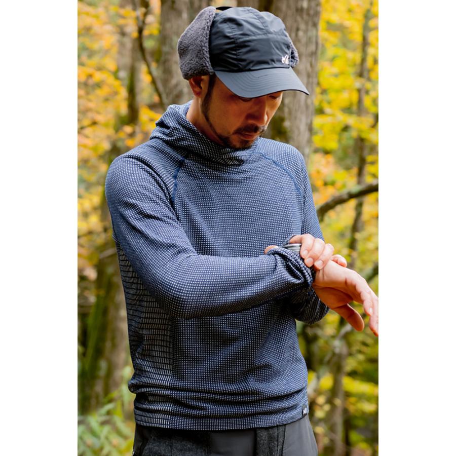 クリアランス】MILLET ミレー メンズ ワッフル ウール フーディー  