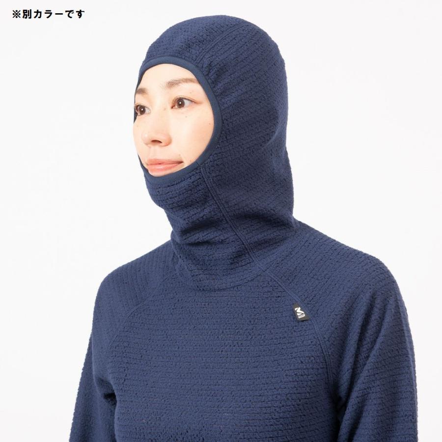 【人気アイテムP15%】NEW! MILLET ミレー スルー ウォーム フーディ（ユニセックス） / THROUGH WARM HOODIE MIV02058 3721 ：着丈70 セーター