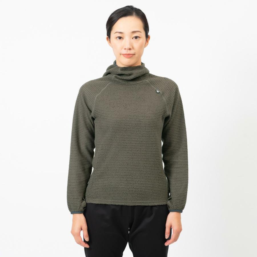 【人気アイテムP15%】NEW! MILLET ミレー スルー ウォーム フーディ（ユニセックス） / THROUGH WARM HOODIE MIV02058 3721 ：着丈70 セーター