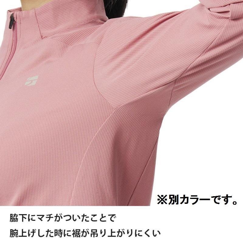 finetrack ファイントラック ドラウトクアッドジップネック レディース / FMW1123 JYBLの画像