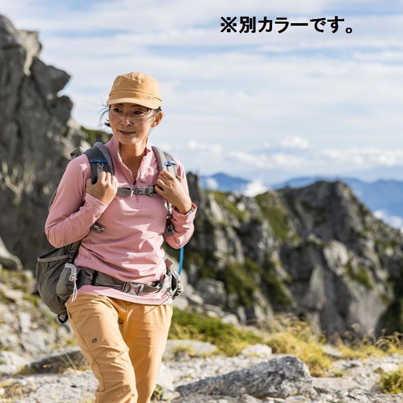 finetrack ファイントラック ドラウトクアッドジップネック レディース / FMW1123 JYBLの画像