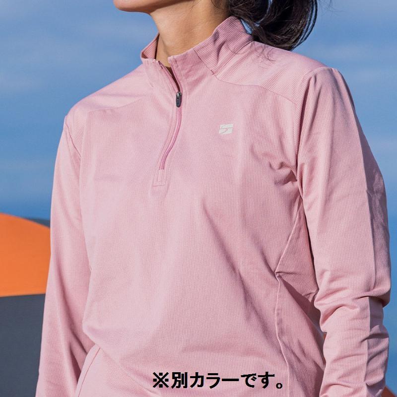 finetrack ファイントラック ドラウトクアッドジップネック レディース / FMW1123 JYBLの画像