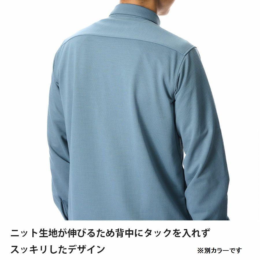finetrack ファイントラック メンズ ラミースピンニットシャツ / FMM1601 KRFTの画像