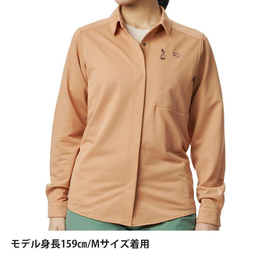 finetrack ファイントラック ウィメンズ ラミースピンニットシャツ / FMW1601 KRFTの画像