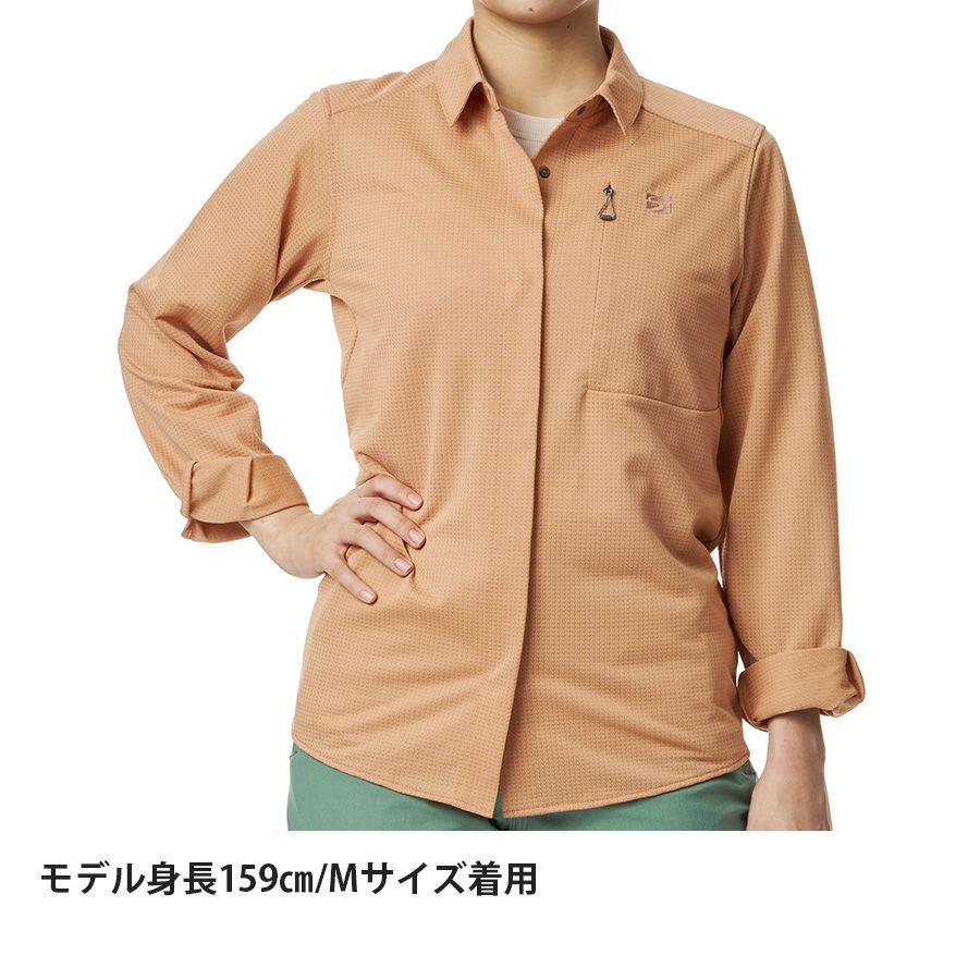 finetrack ファイントラック ウィメンズ ラミースピンニットシャツ / FMW1601 KRFTの画像