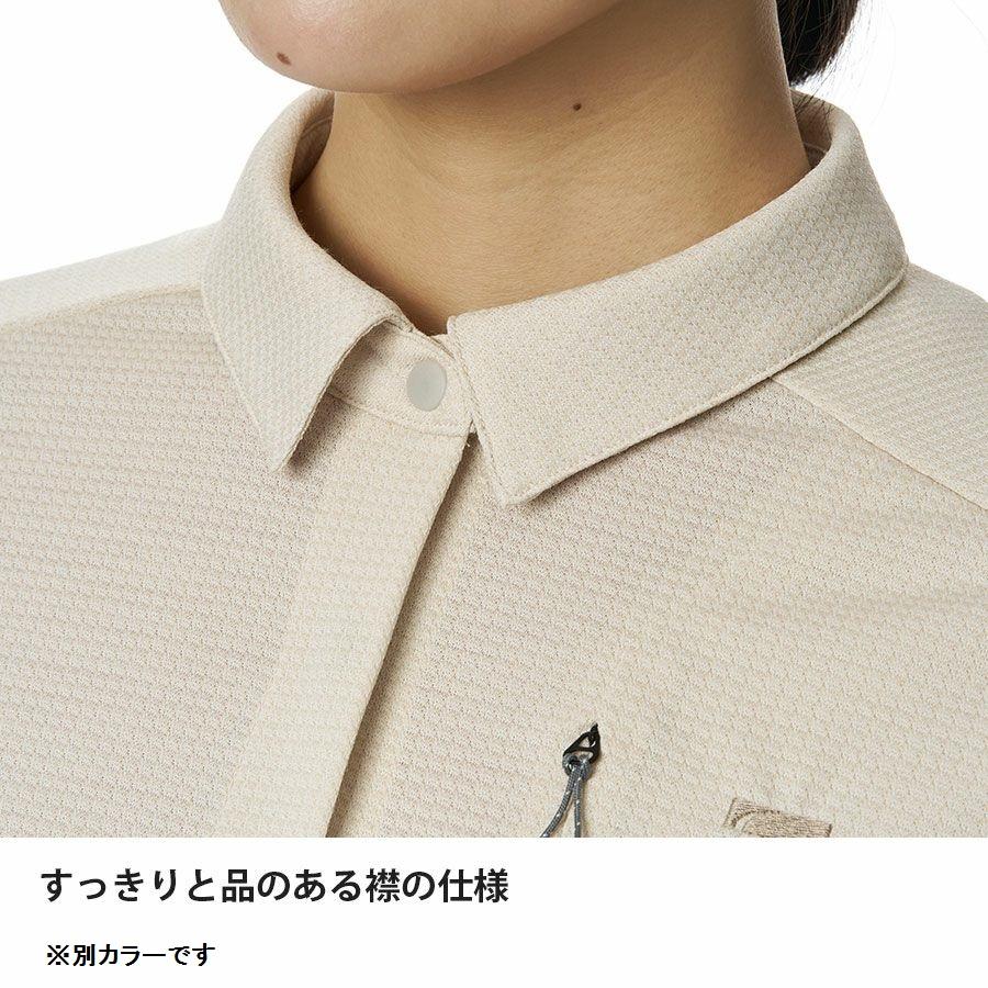 finetrack ファイントラック ウィメンズ ラミースピンニットシャツ / FMW1601 KRFTの画像