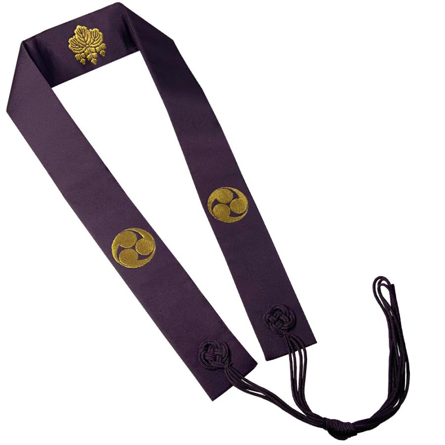 真言宗用 半袈裟 無地紫に金紋入り : 京都の仏具屋さん 香華堂 - 通販