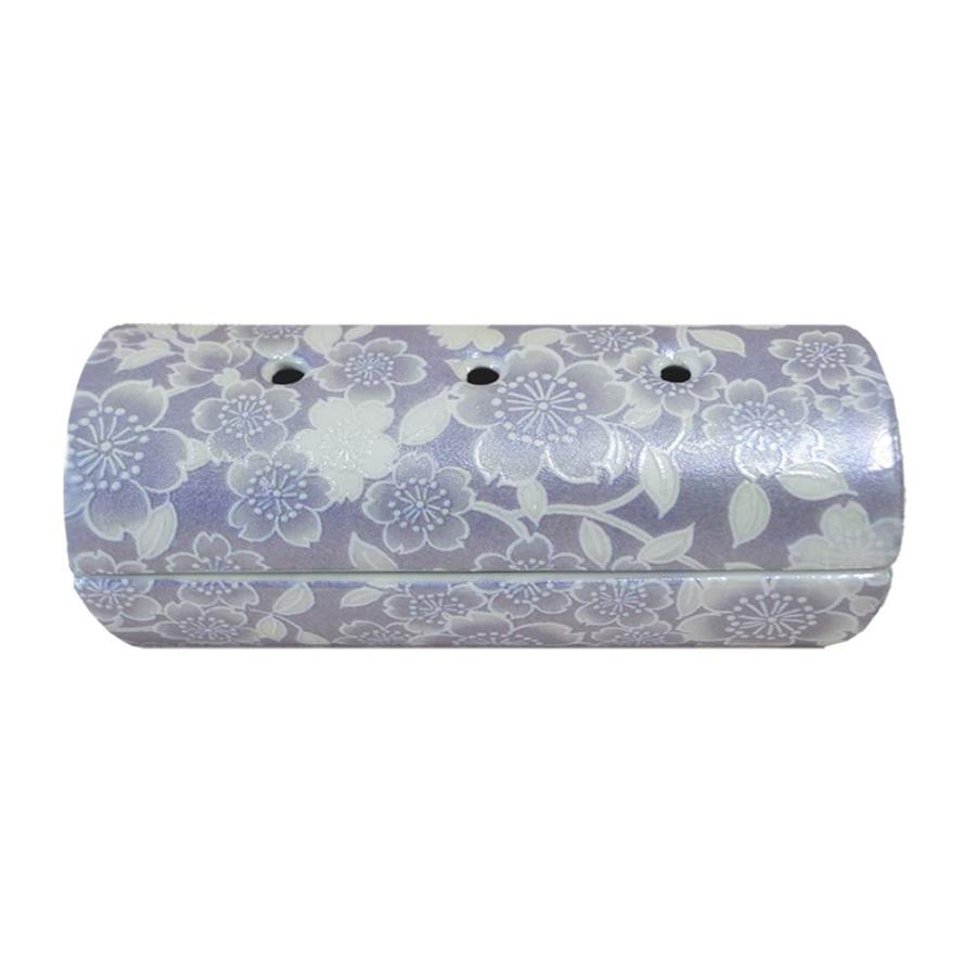 香炉単品 『ゆい花』横置き筒型香炉 5色 陶器製 全宗派対応 国産 美濃