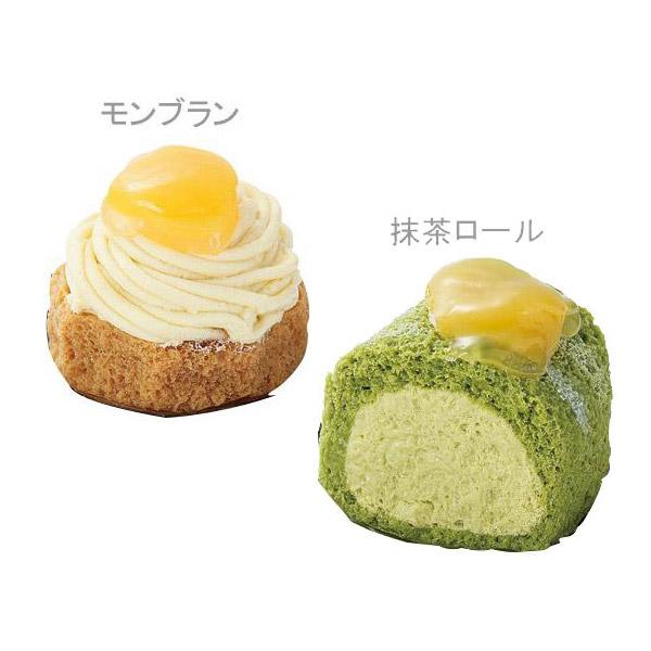 本物そっくり 仏壇用お供え洋菓子 モンブラン 抹茶ロール プチショート