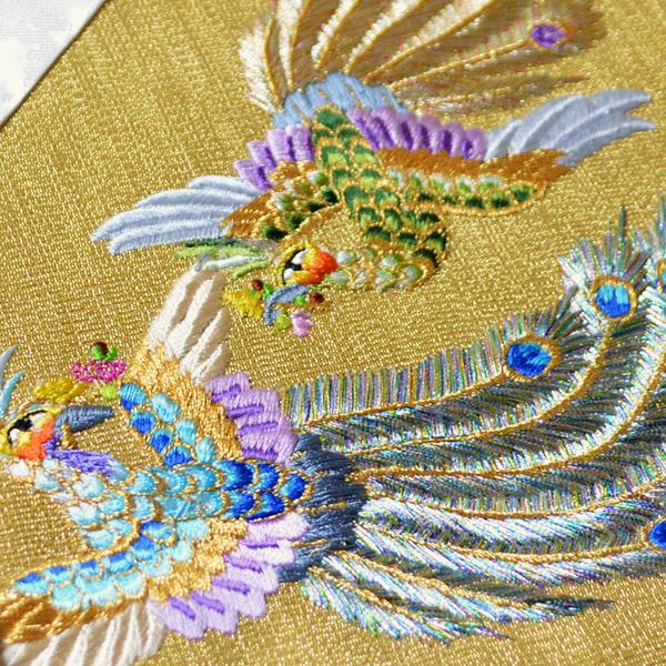 打敷200代本金刺繍鳳凰No.2