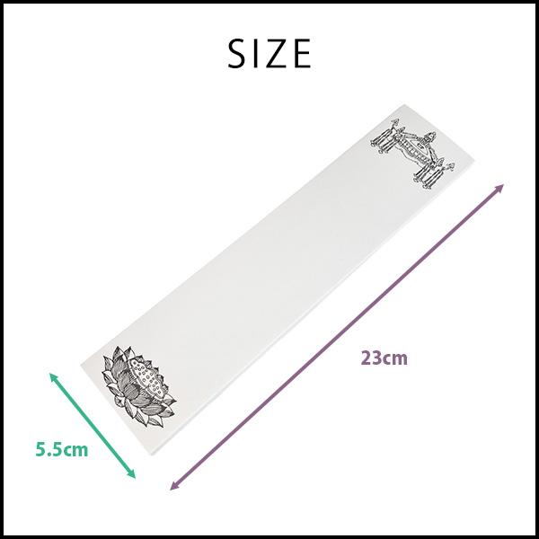 法名紙 ほうみょうし 50枚入 (小) 白木位牌 並中上 / 野位牌 8寸用